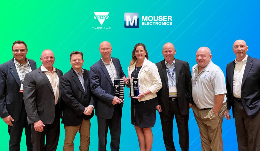 Mouser remporte trois prix du meilleur distributeur décernés par Vishay